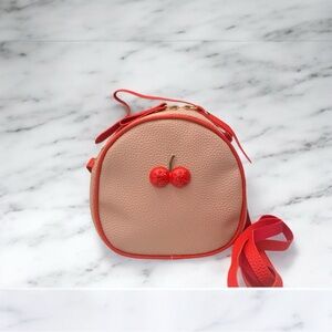 Cherry Beige Crossbody Bag